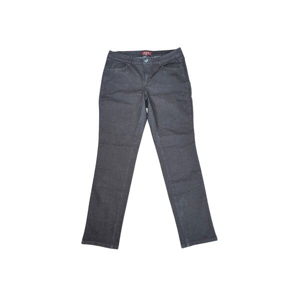 One5One Jeans 10 Straight Embellished Pocket Western Cowgirl Glam Festival Chic - Picture 2 of 10